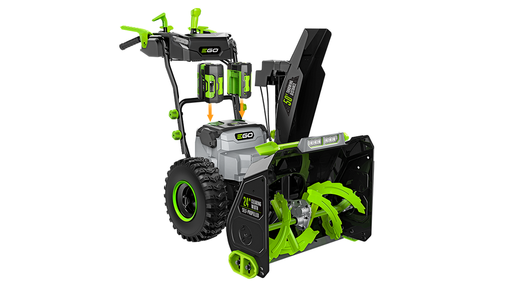 EGO 24" Self-Propelled 2-Stage Snow Blower with Peak Power Kit 7.5Ah